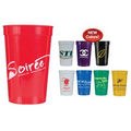 22 Oz. Smooth Stadium Cup (Spot Color)